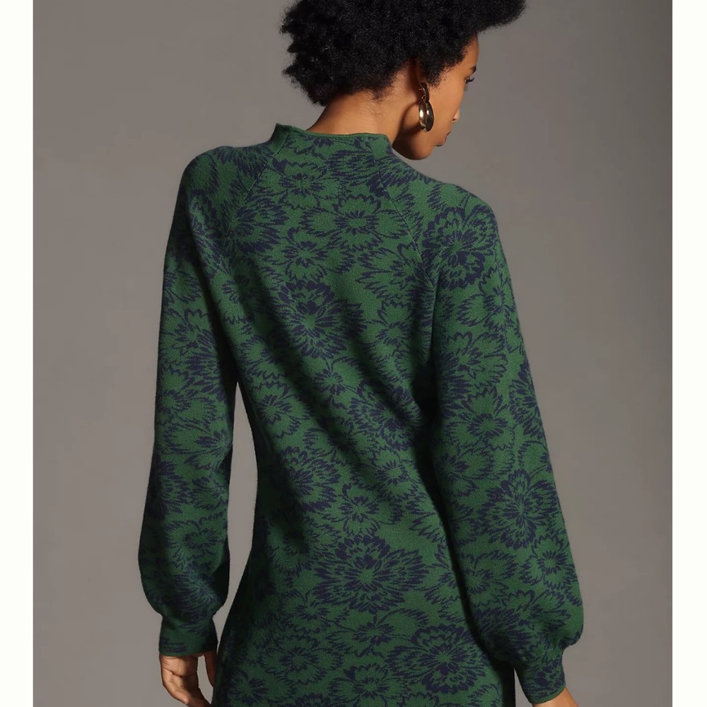 The Beatriz Mock-Neck Sweater Dress from anthropologie